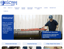 Tablet Screenshot of elcaminc.com